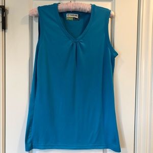 $ Magellan Outdoors medium Workout Tank Blue